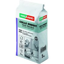 Colle enduit tous travaux intérieurs 5kg - PAREXLANKO